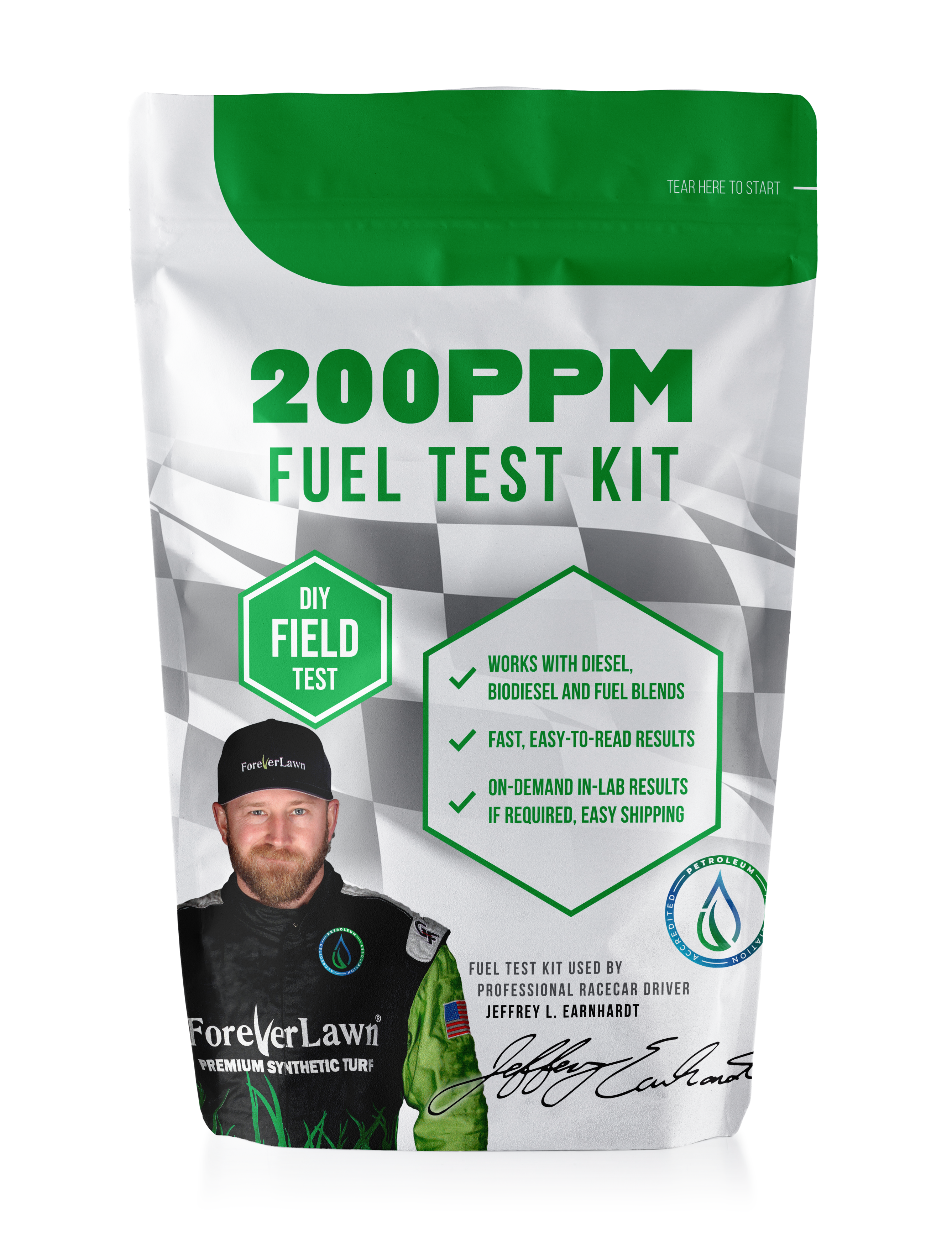 200 PPM Fuel Test Kit - Diesel Fuel Test Kit for Water Detection